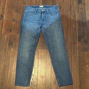 MOTHER The Looker Crop leaving paradise size 26